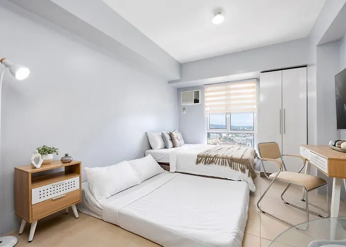 Furnished In It Park With Wifi, Netflix And Pool Access Apartment Cebu